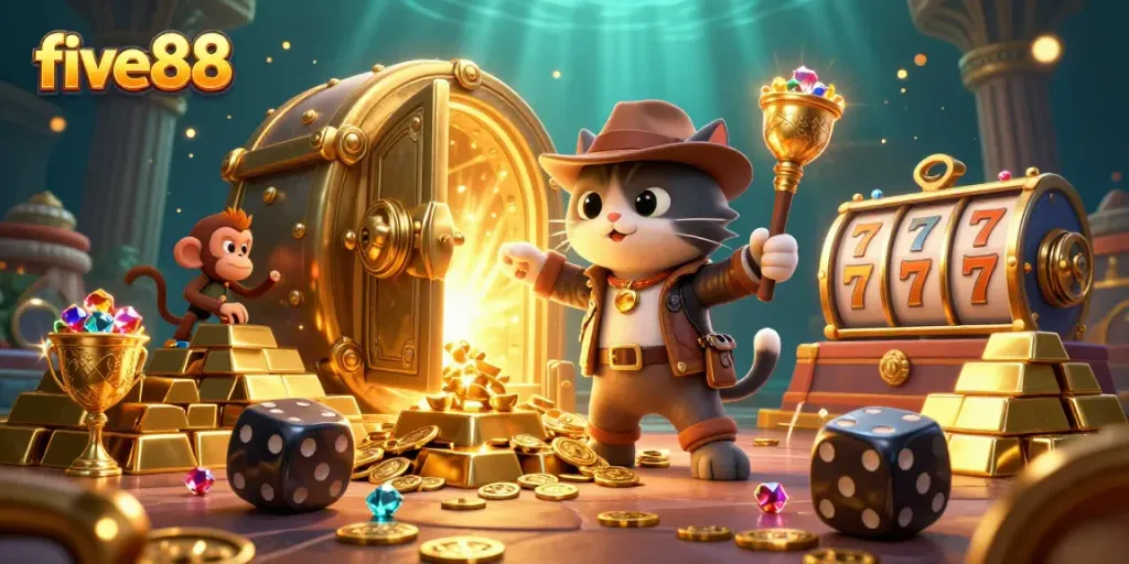 Uncover golden treasures and thrilling wins at five88 with unique casino adventures.